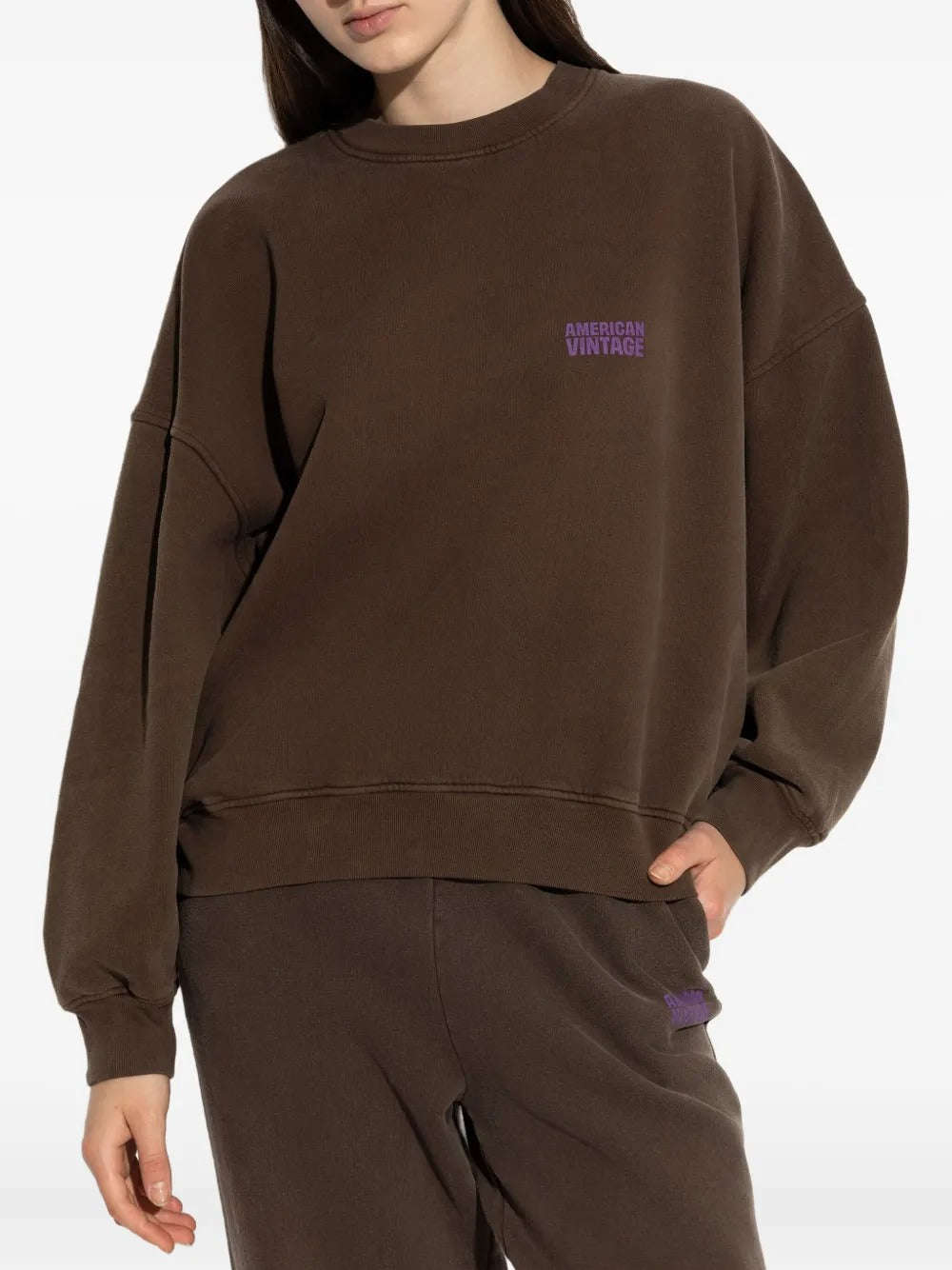 American Vintage  logo sweatshirt