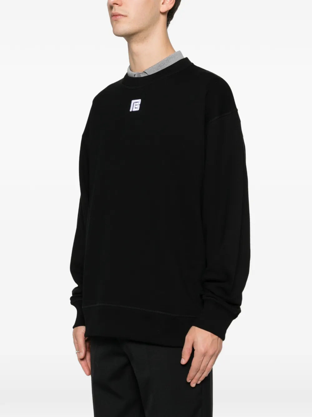 Balmain PB-embroidered sweatshirt - Image 3