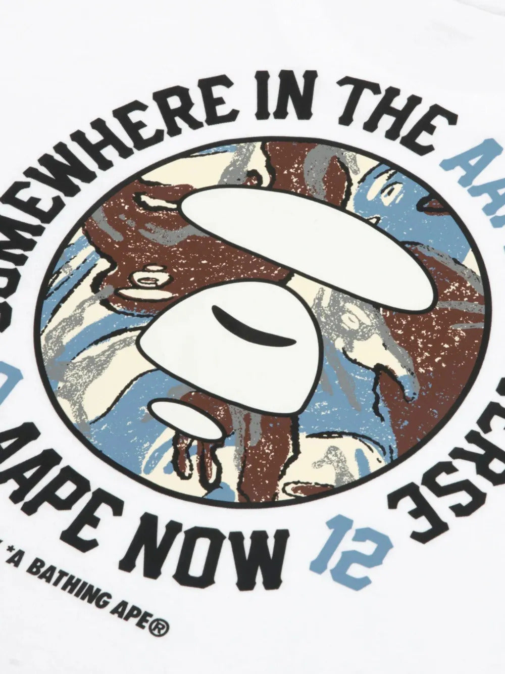 AAPE BY *A BATHING APE®  AAPE Basic T-shirt
