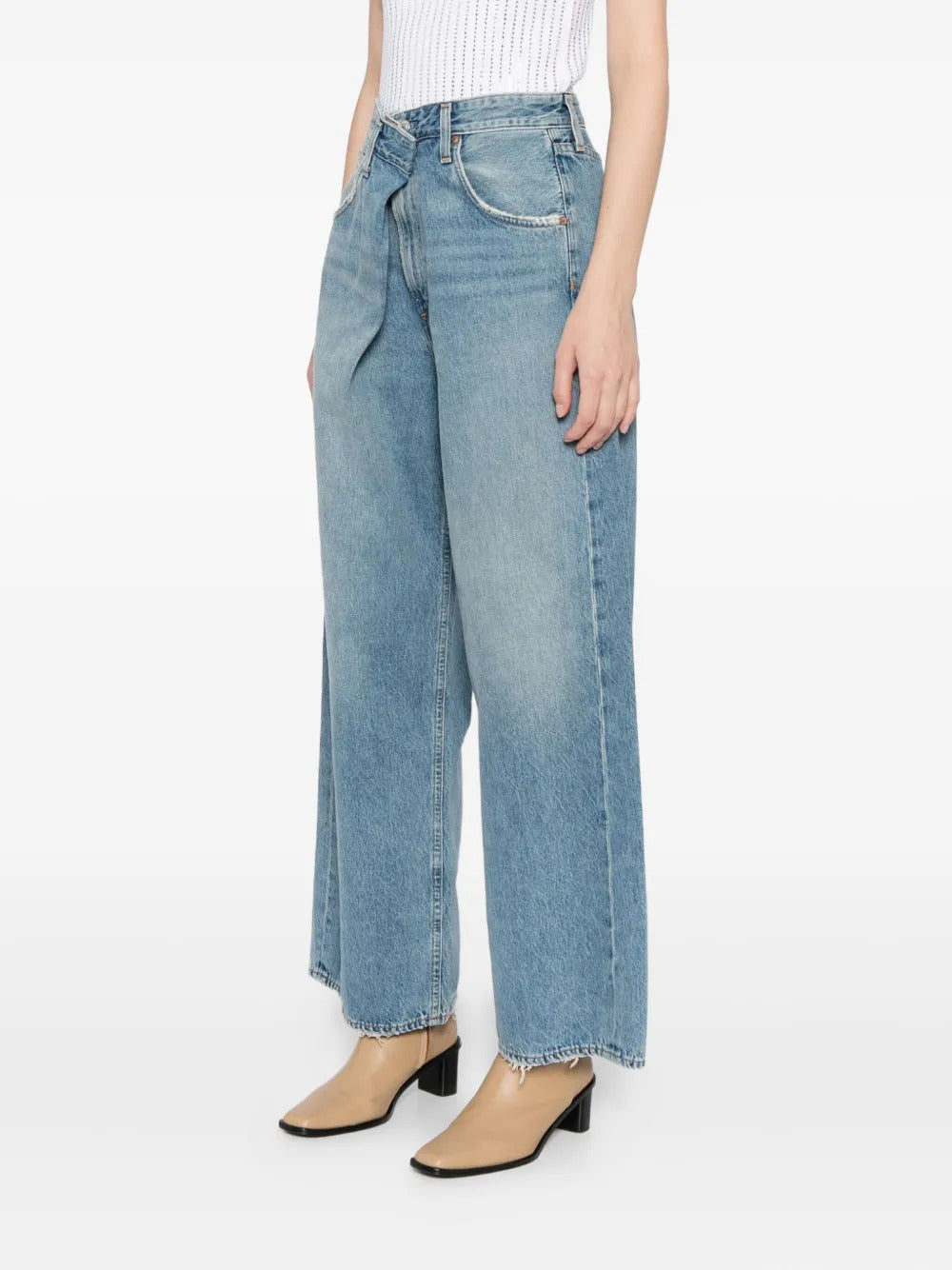 AGOLDE  VANA fold jeans