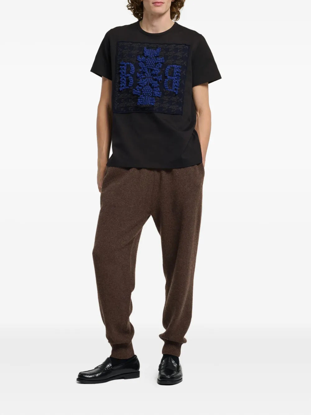 Barrie  logo-patch T-shirt