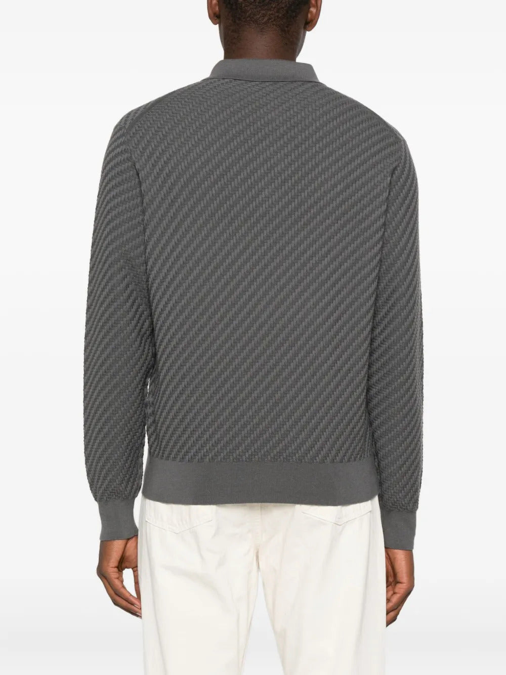 Brioni long-sleeve polo shirt