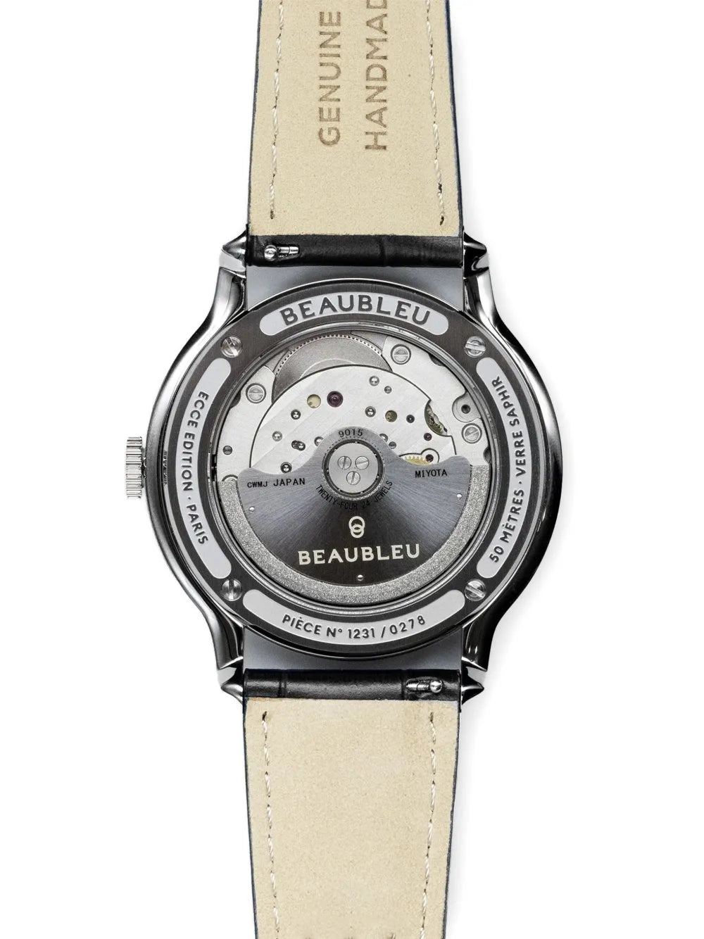 beaubleu round hands Ecce Smalt 39mm