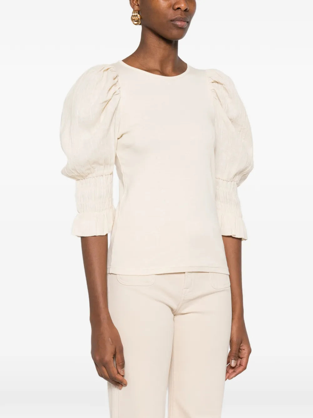 By Malene Birger puff-sleeve T-shirt