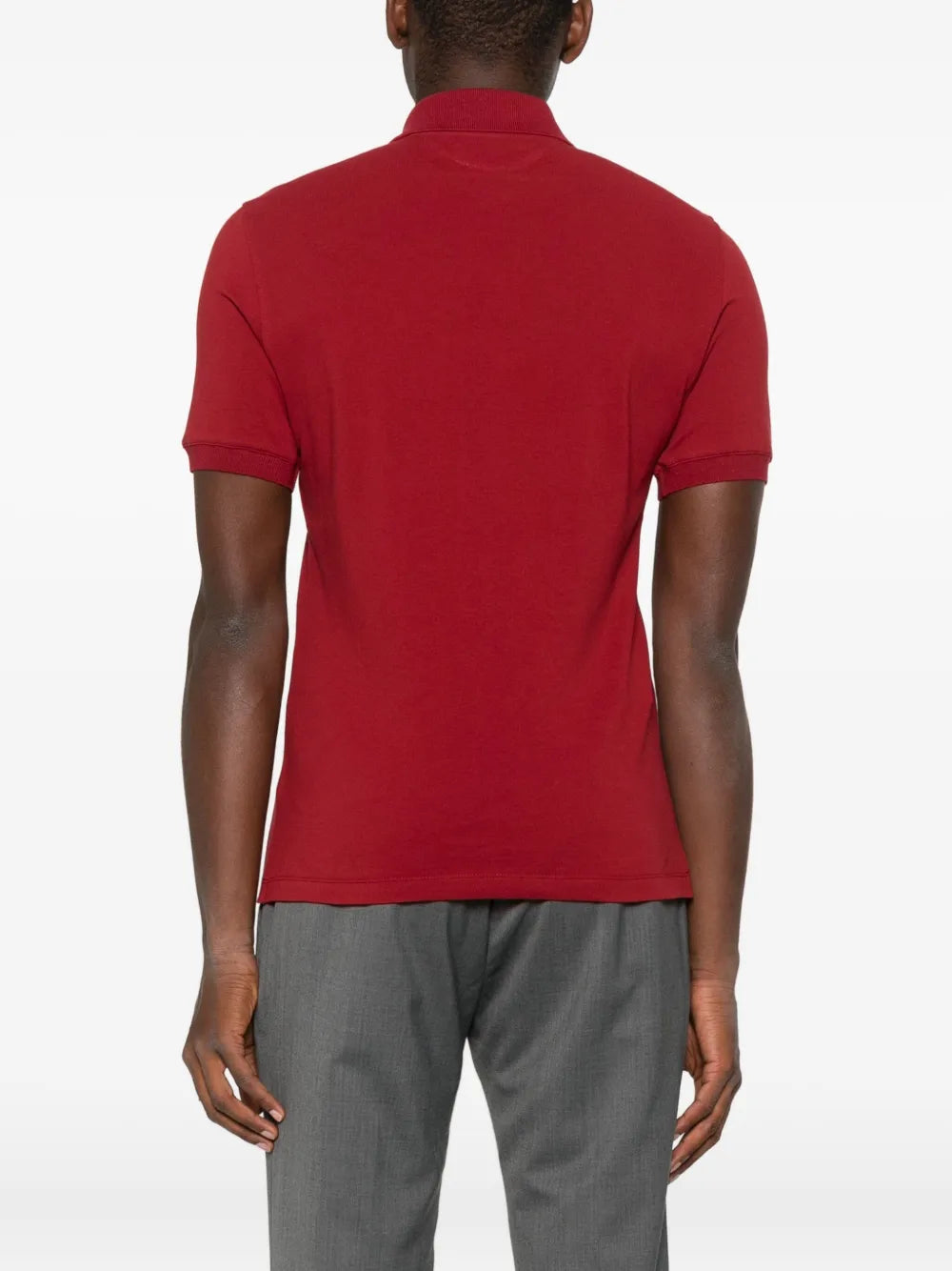 Brunello Cucinelli logo-embroidered polo shirt