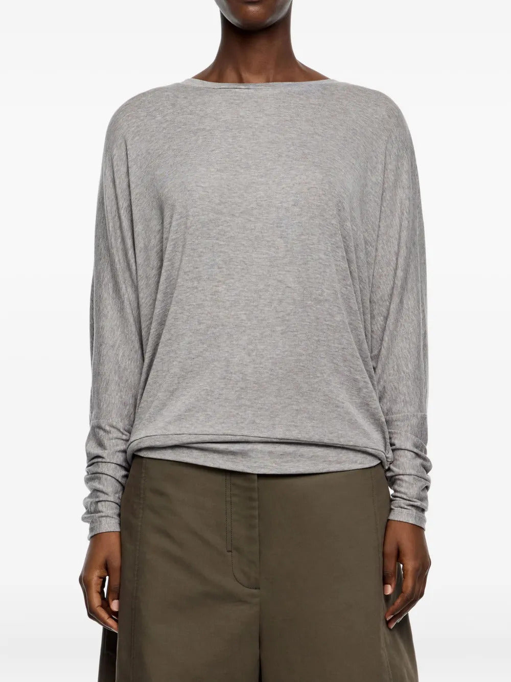 Bimba y Lola  long-sleeve boat-neck T-shirt