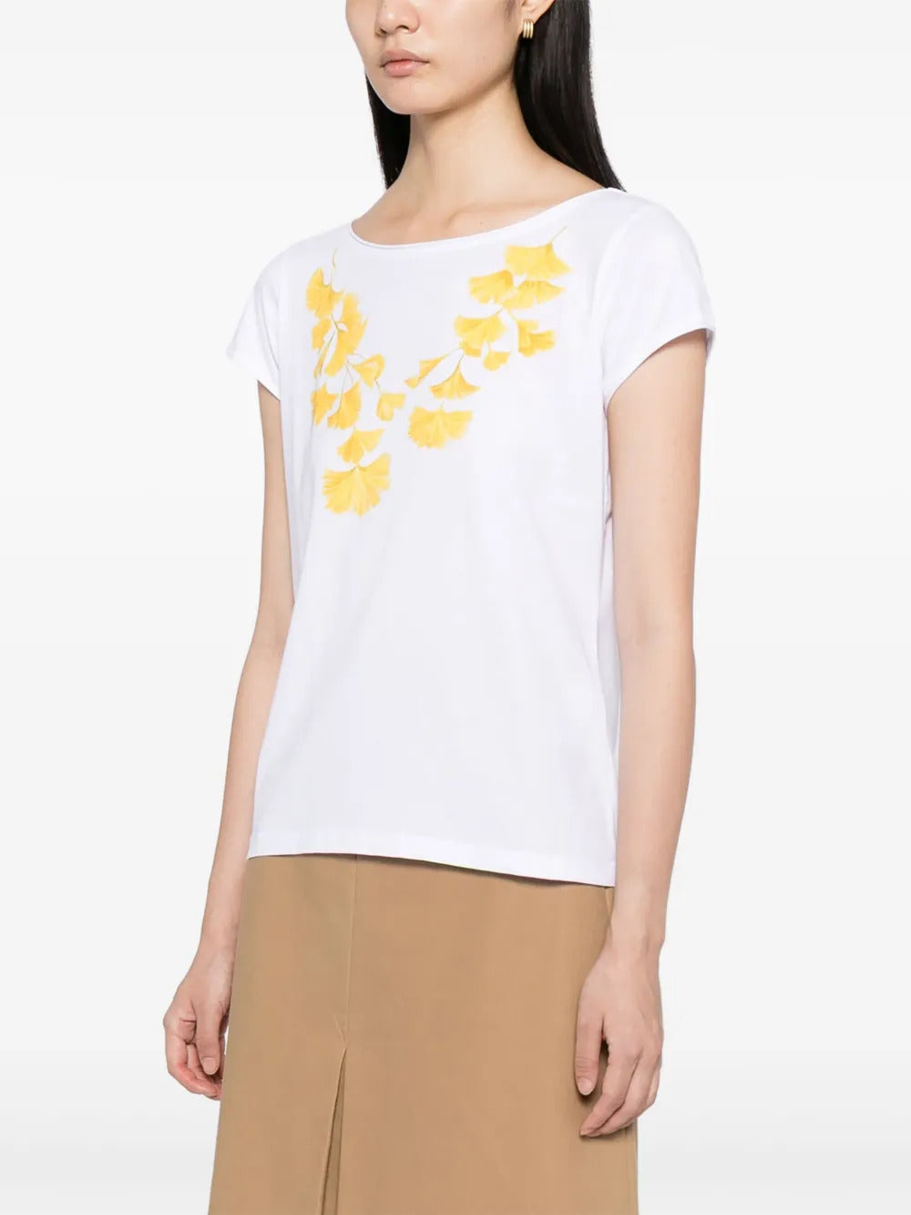 agnès b.  floral-print T-shirt