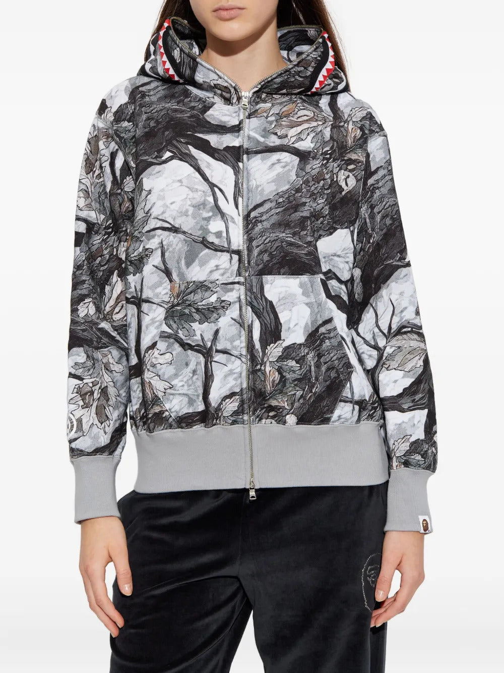 A BATHING APE®  Tree Edge hoodie