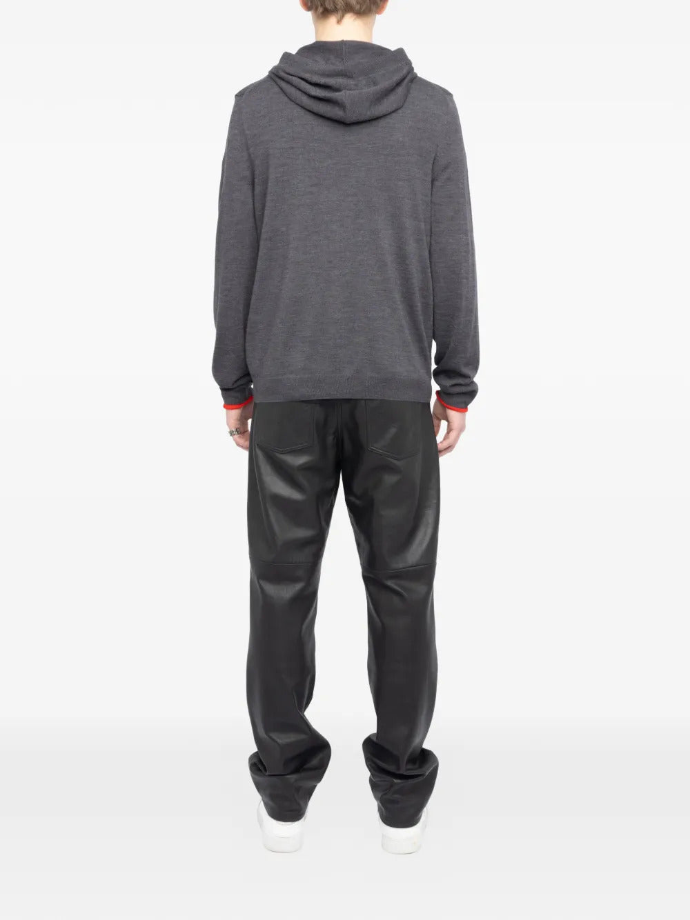Zadig&Voltaire  double cuff hooded sweatshirt