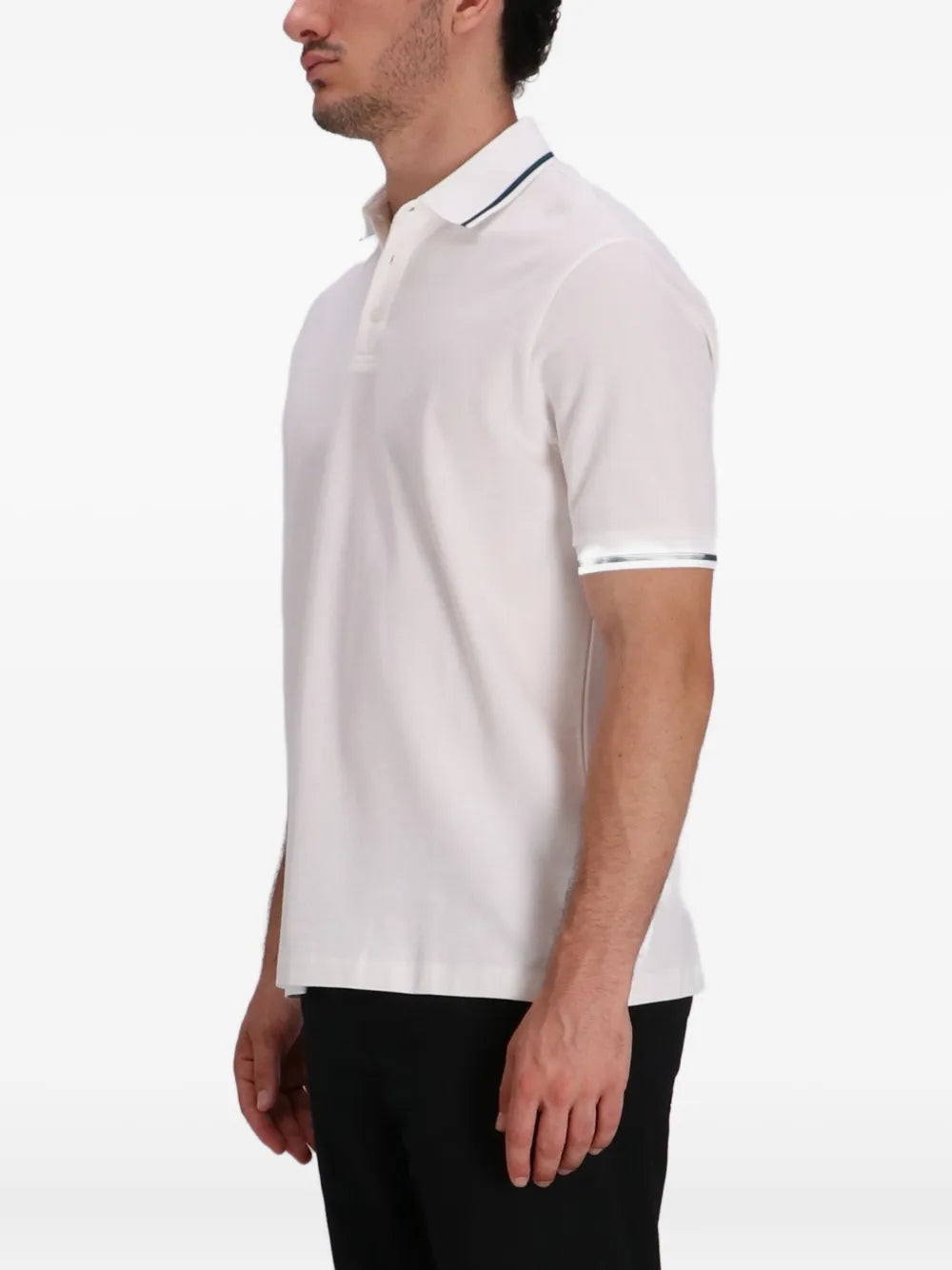 Armani Exchange  cotton piqué polo shirt