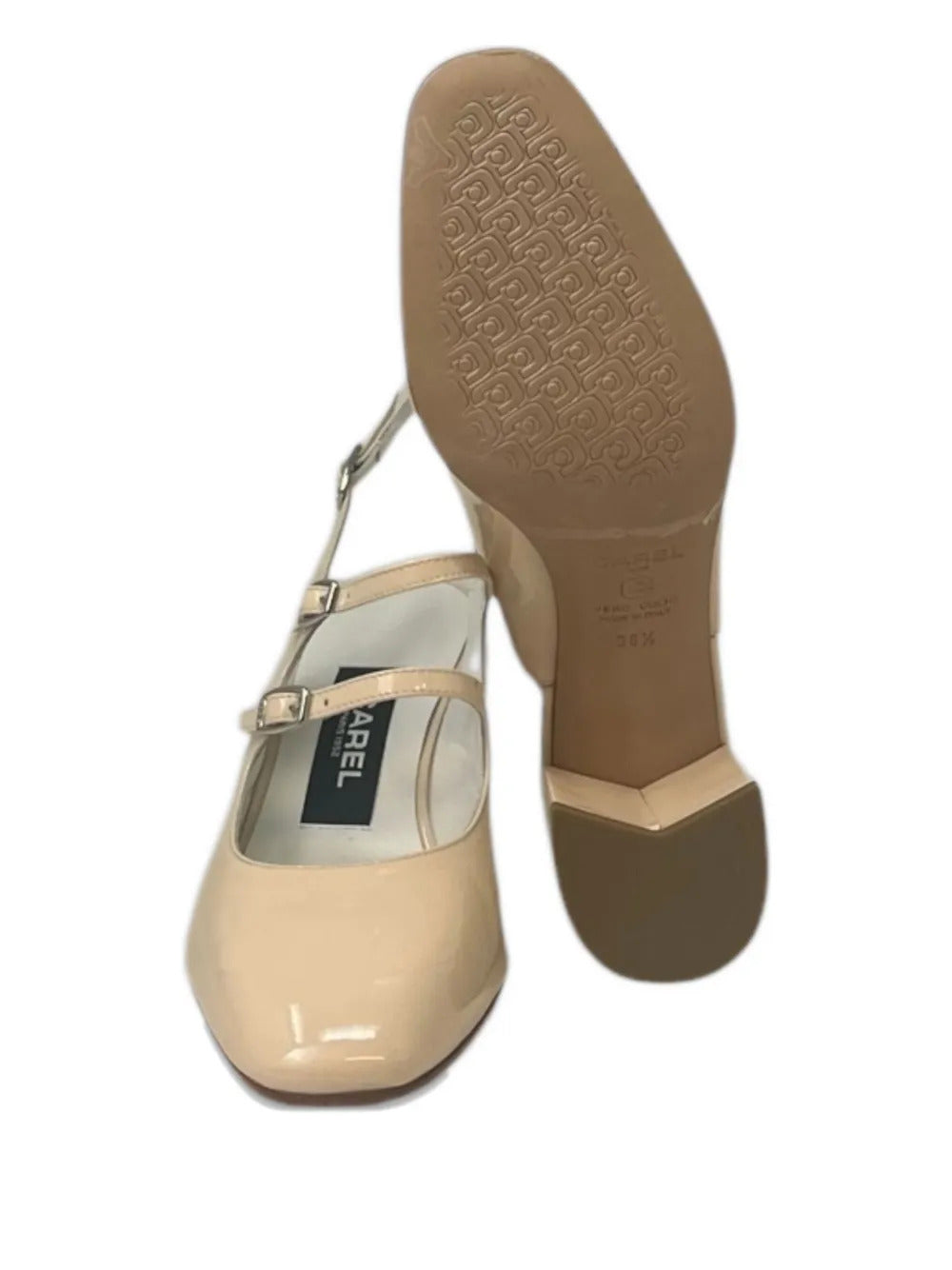 Carel Paris  60mm Banana slingback pumps