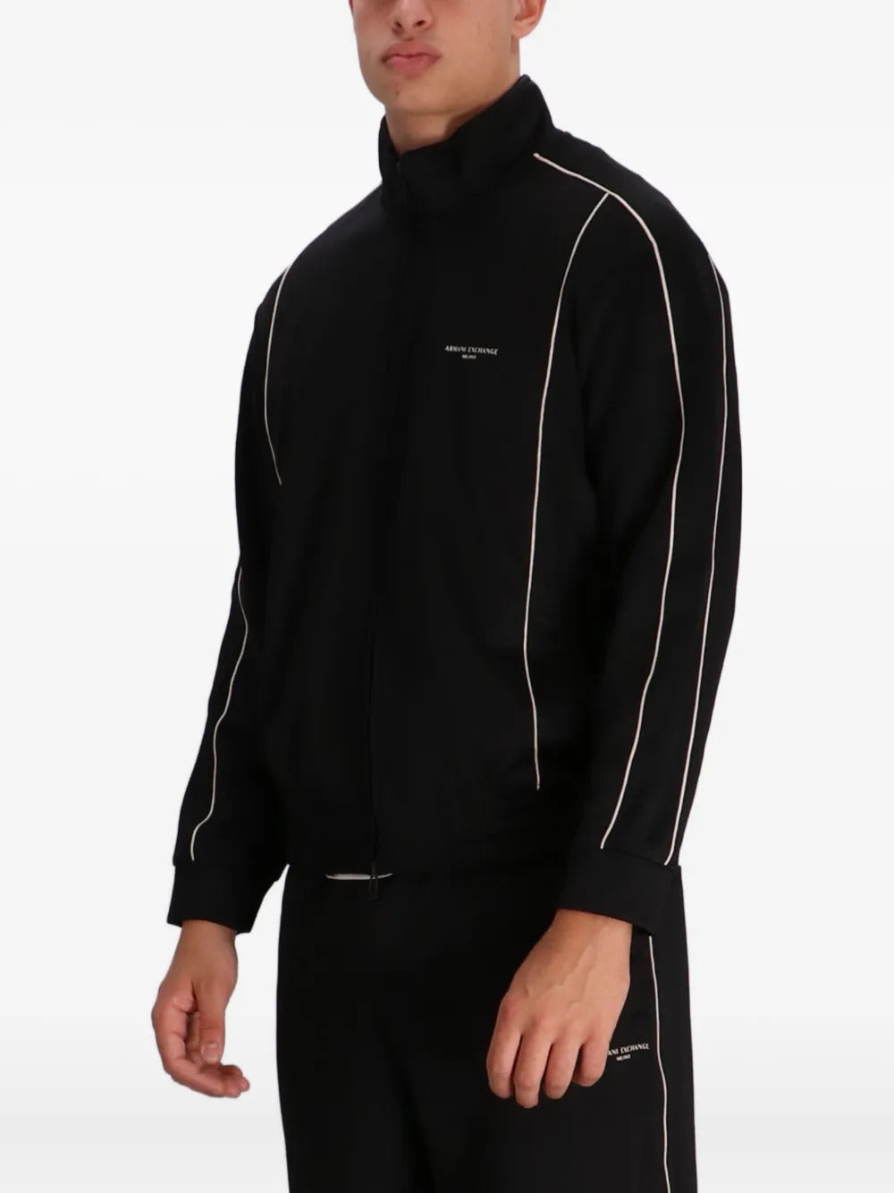 Armani Exchange  contrasting-piping sweatshirt