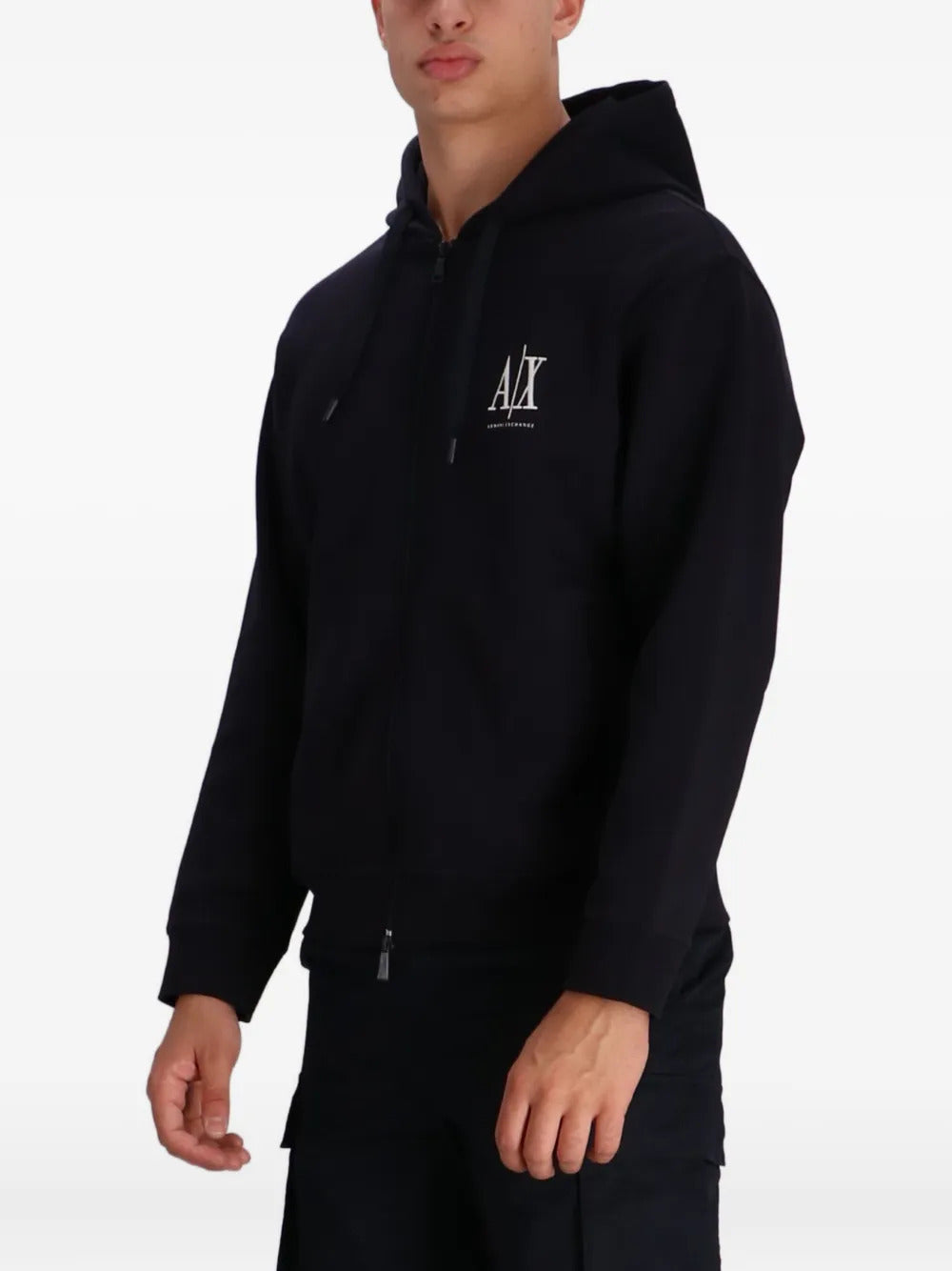 Armani Exchange zip-up hoodie - Image 3