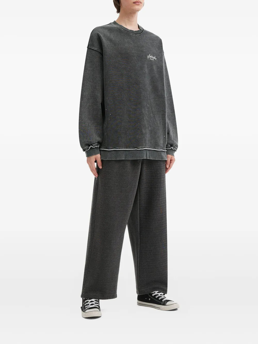 aftermaths distressed-effect sweatshirt
