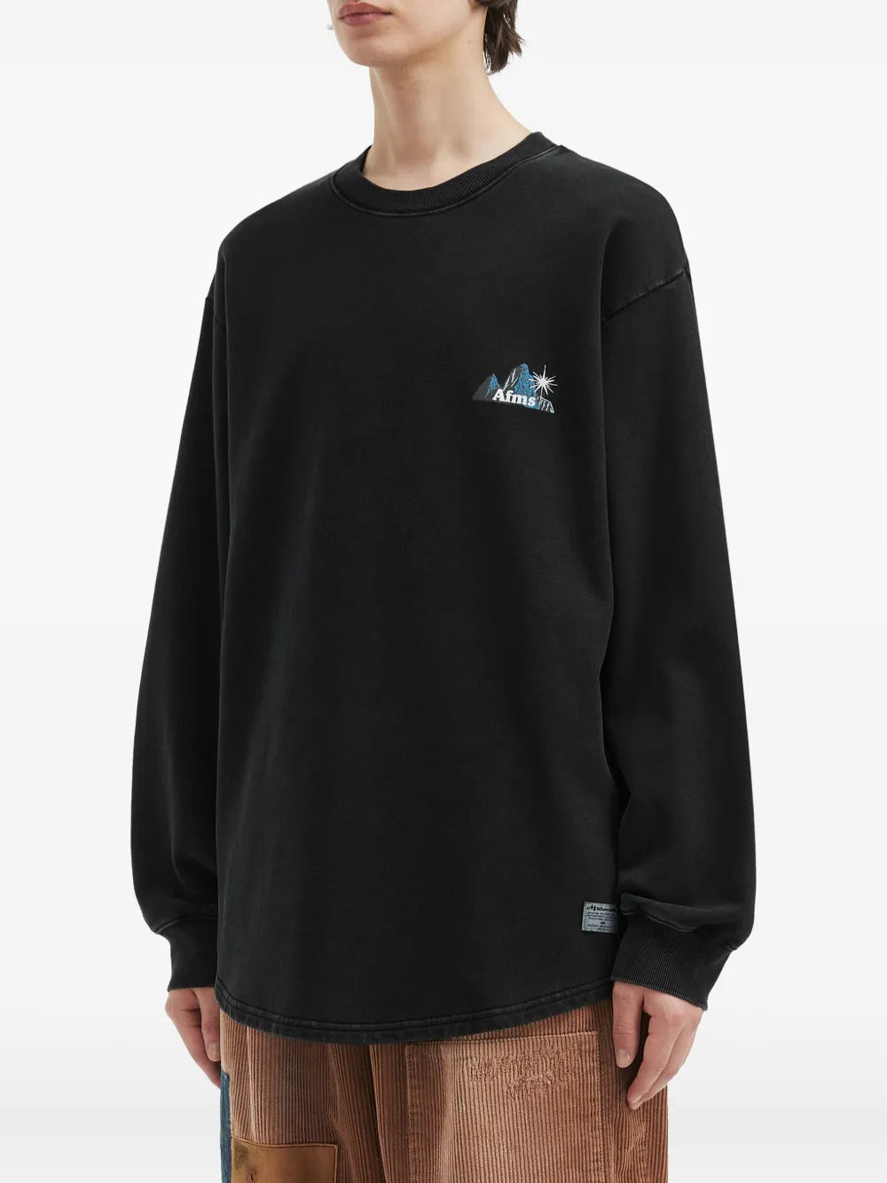 aftermaths  graphic crew-neck sweatshirt
