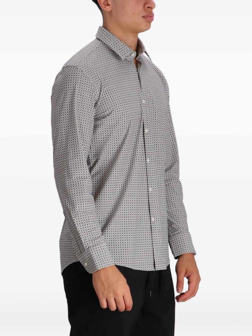 BOSS  patterned shirt