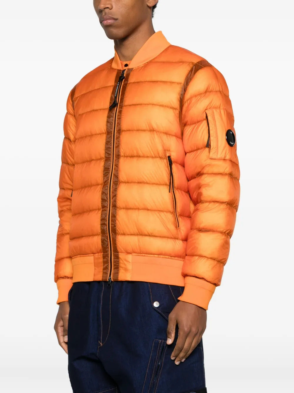 C.P. Company lens-detail padded jacket
