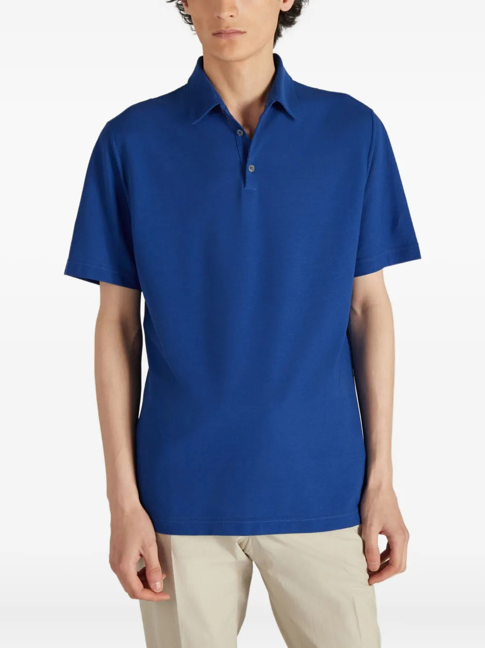 Zanone  buttoned polo shirt
