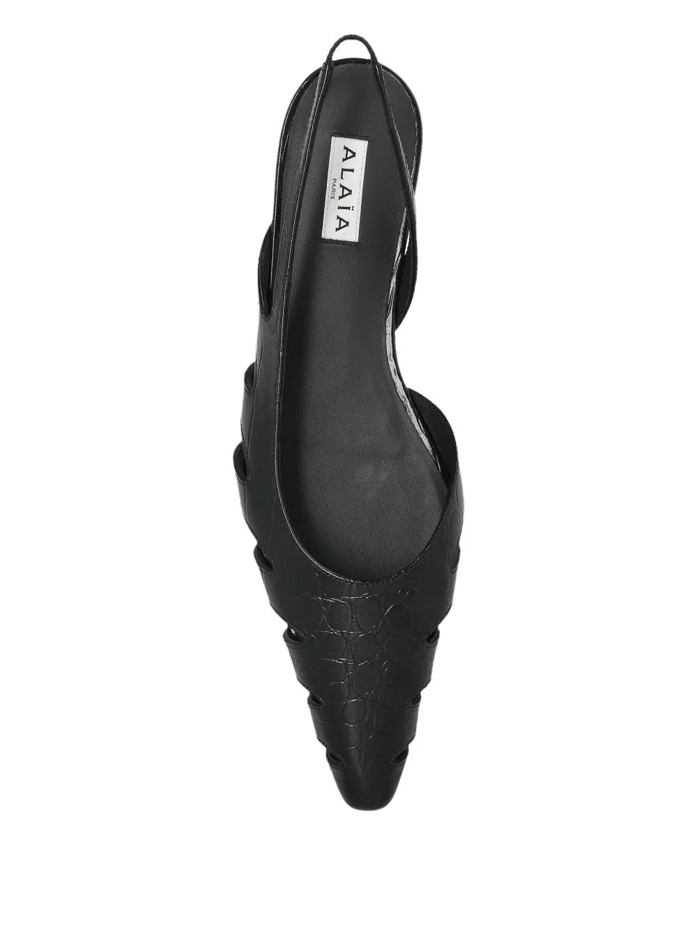 Alaïa  cut-out slingback pumps