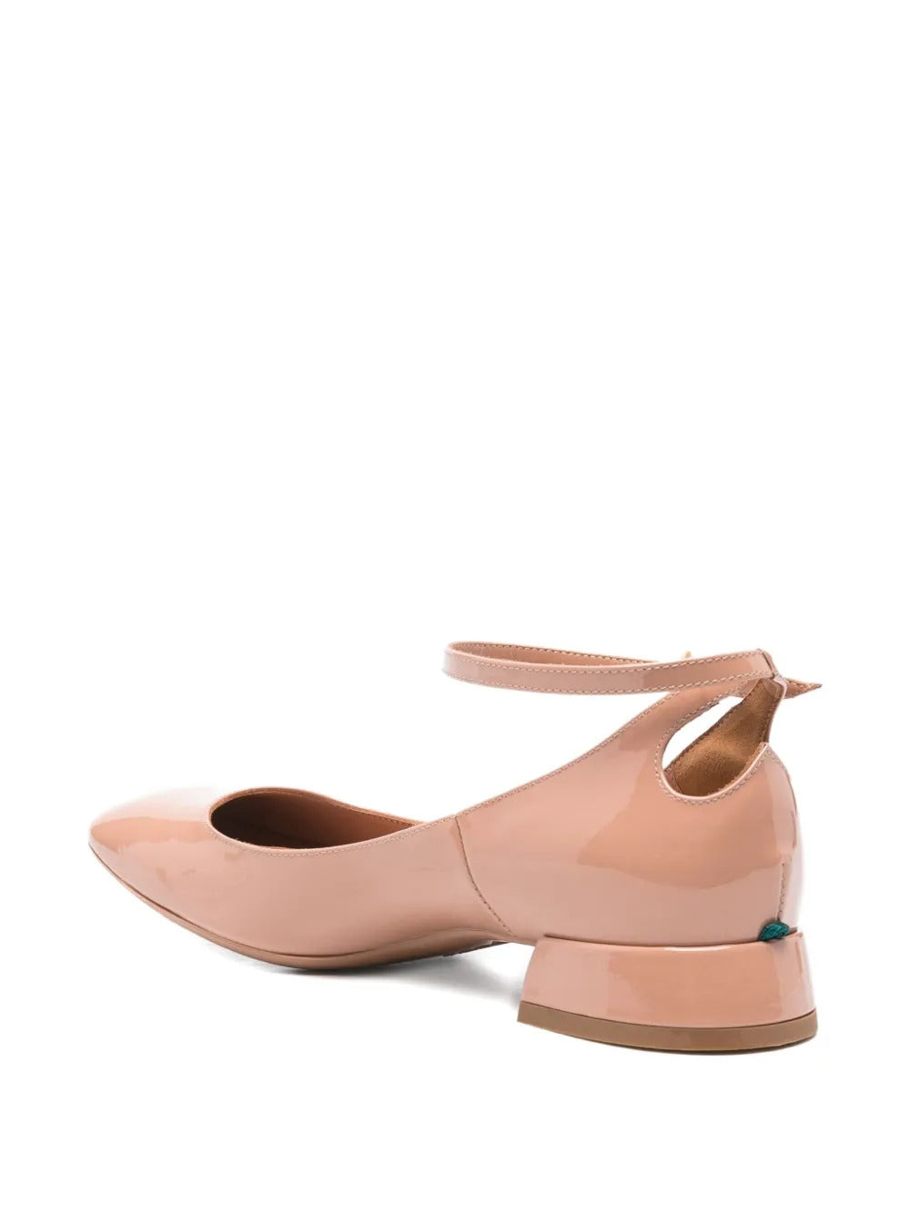 A.Bocca  25mm patent-leather pumps