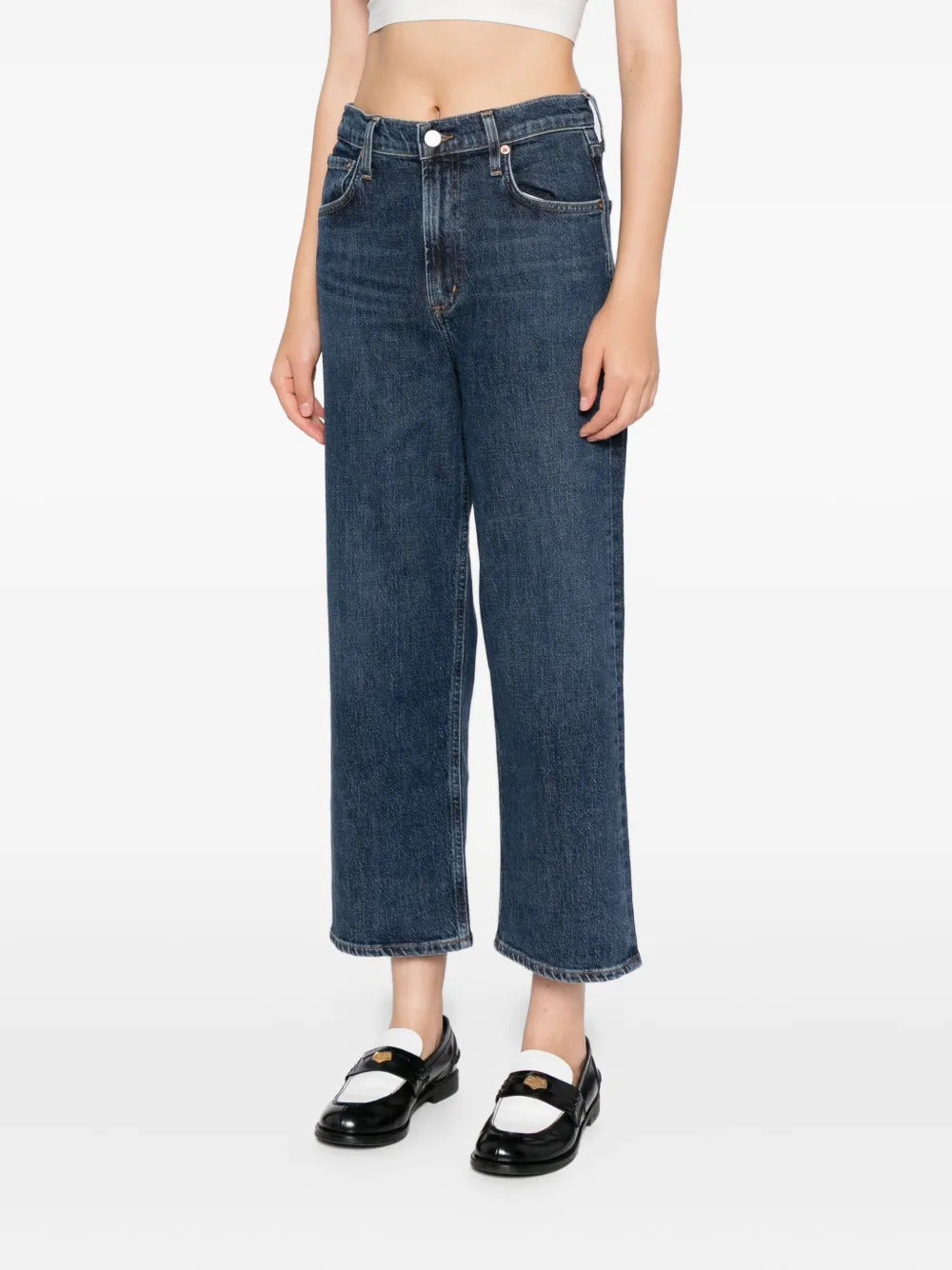 AGOLDE  Ren high rise wide leg jeans