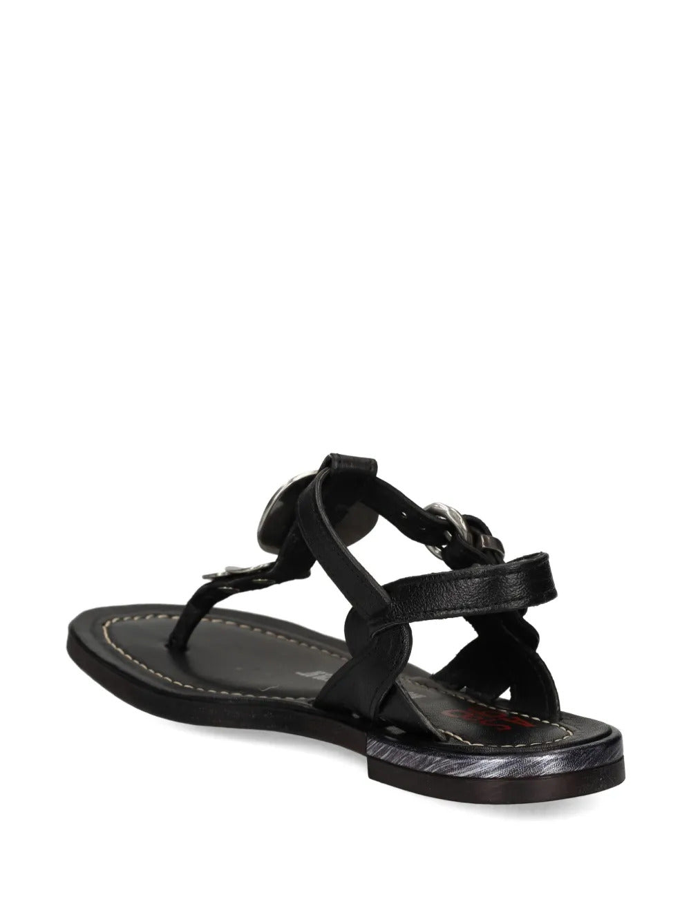 A.S.98  T-bar leather sandals
