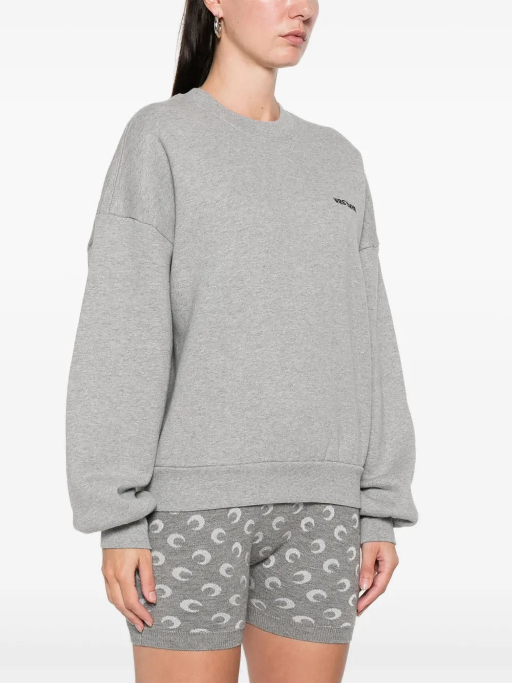 WRSTBHVR  Neni logo-embroidered crew-neck sweatshirt