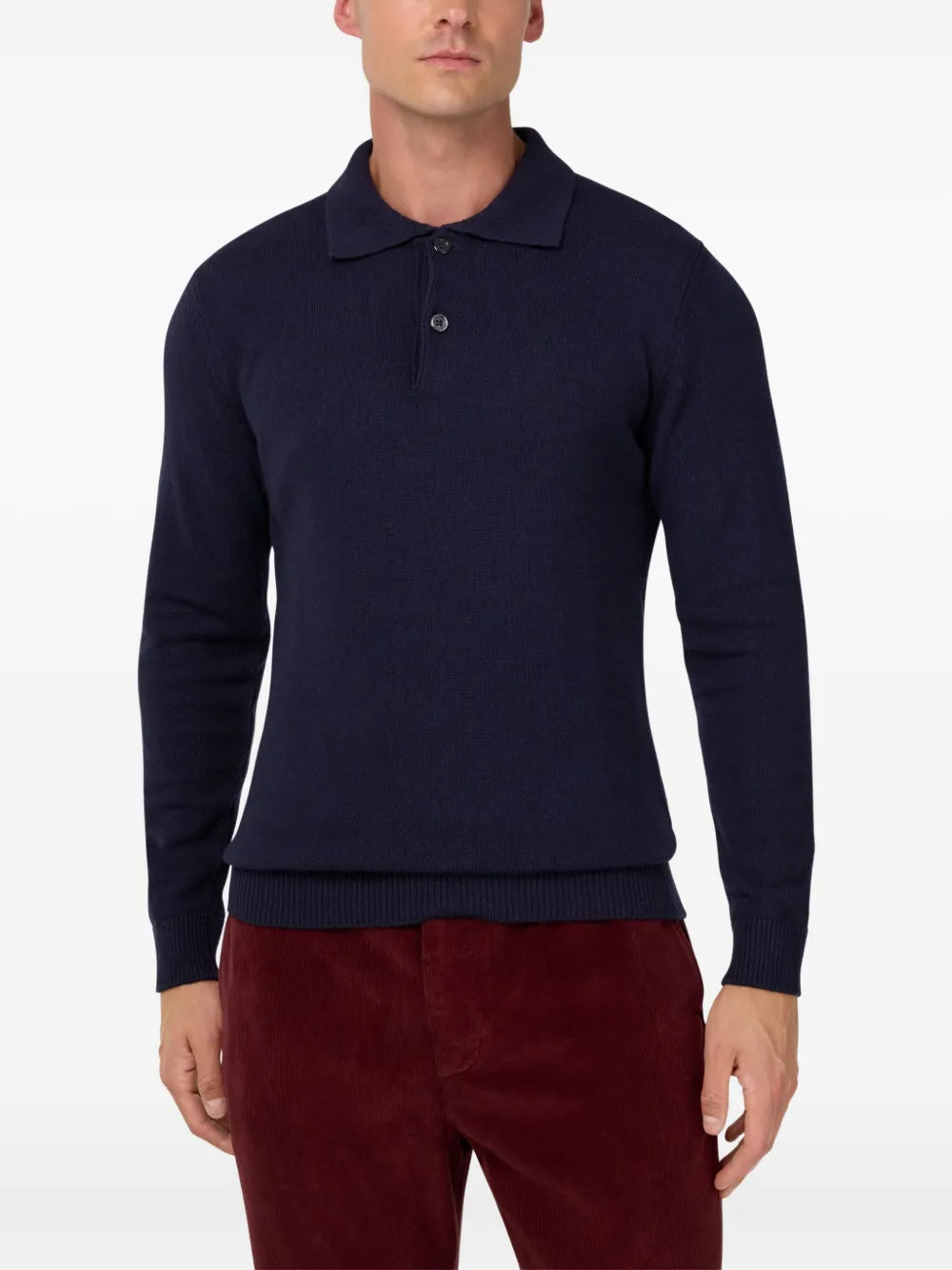 Boggi Milano buttoned polo shirt