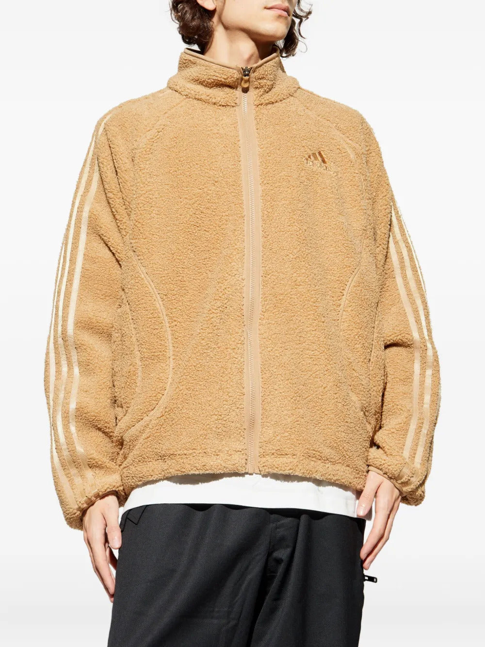 adidas Borg Fleece Teamgeist zip-up sweatshirt