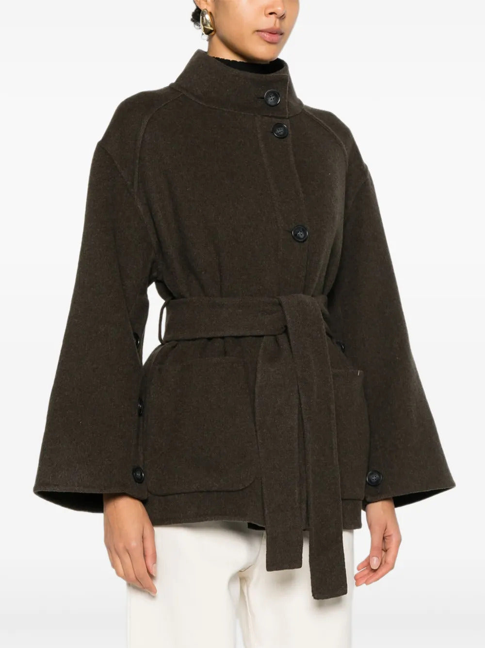 Ba&Sh belted buttoned jacket - Image 3