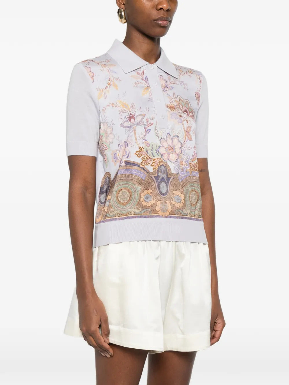 ZIMMERMANN  Luna floral print jersey top
