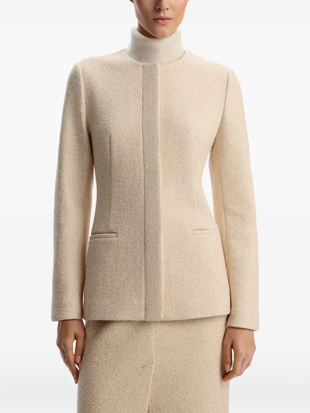 12 STOREEZ  collarless jacket