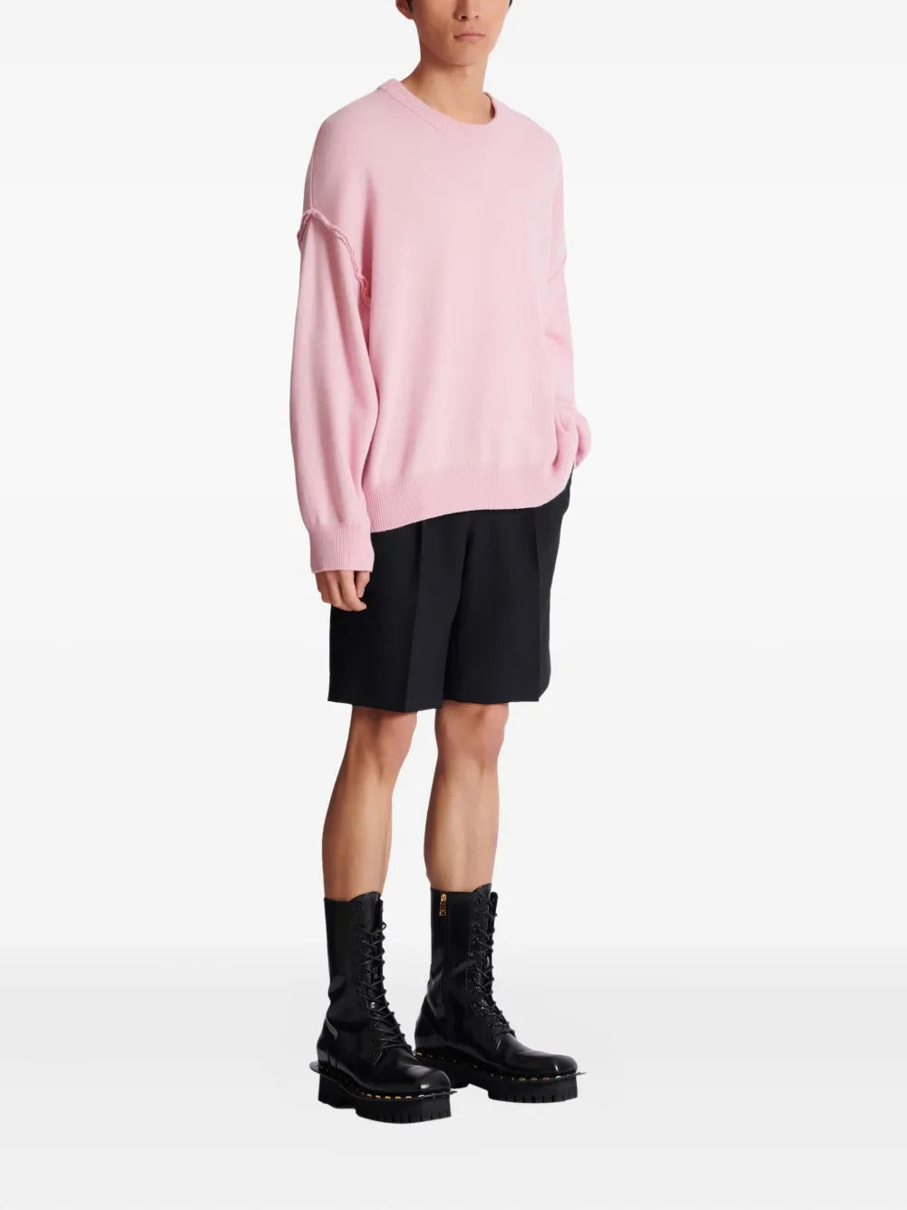 Balmain  crew-neck cashmere sweater
