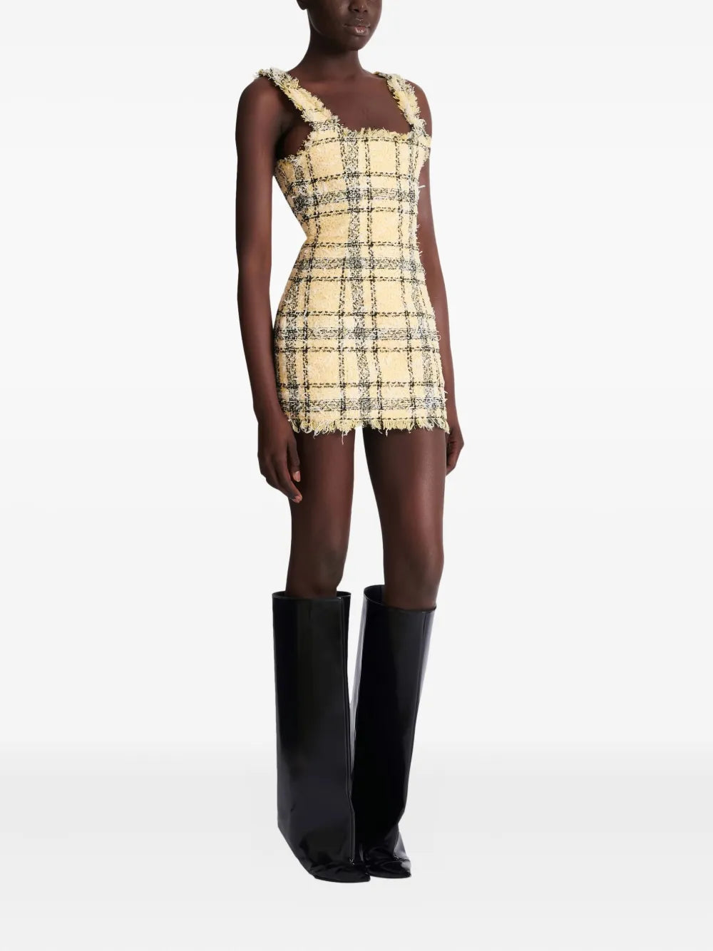 Balmain  tweed mini dress
