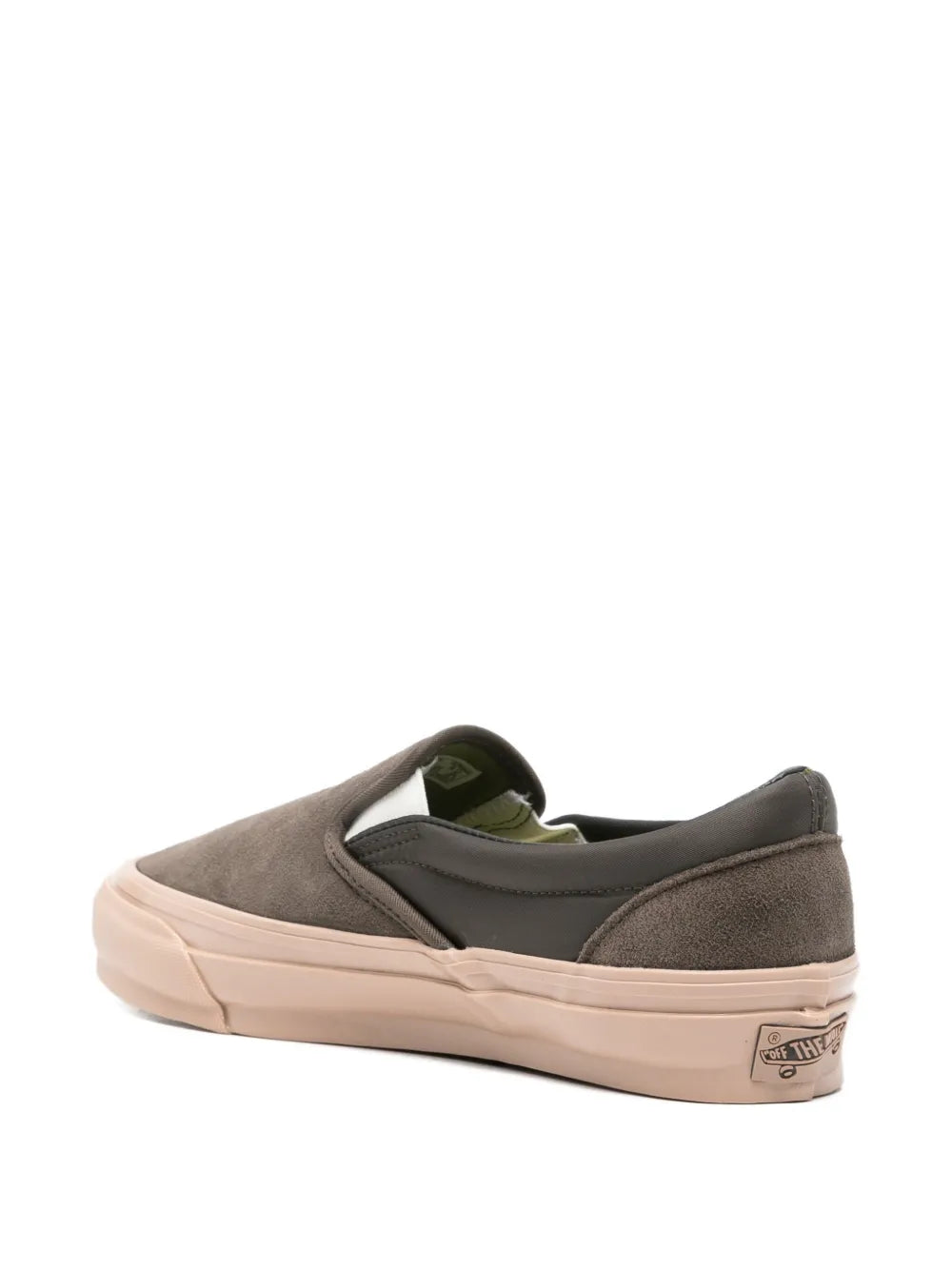 Vans  suede panelled sneakers