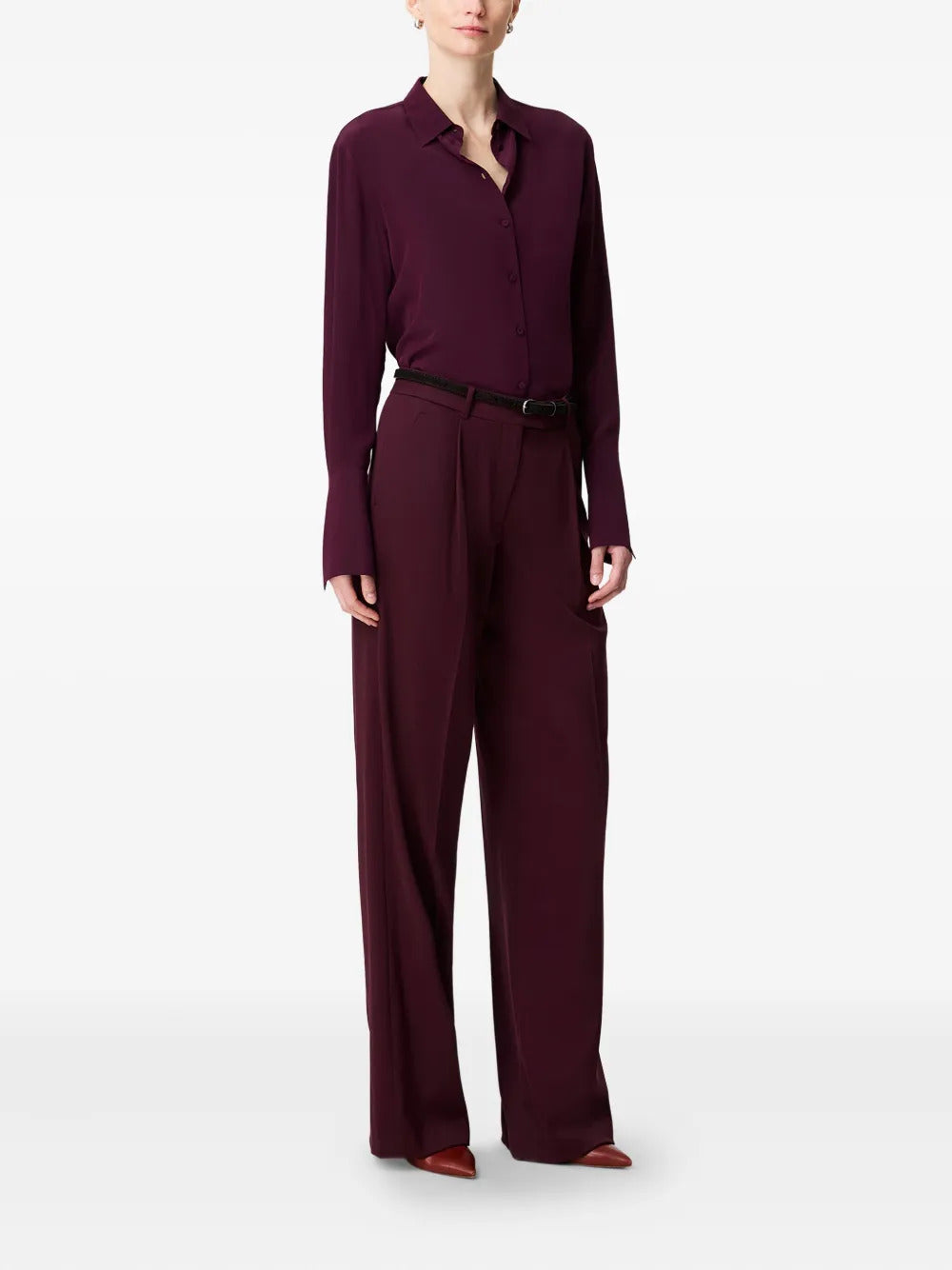Another Tomorrow  silk shirt