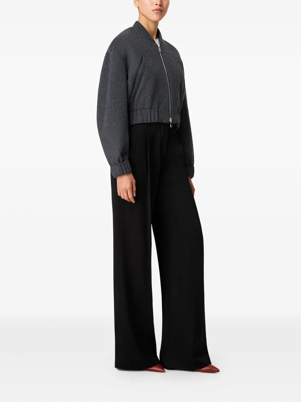 Another Tomorrow  zip bomber jacket