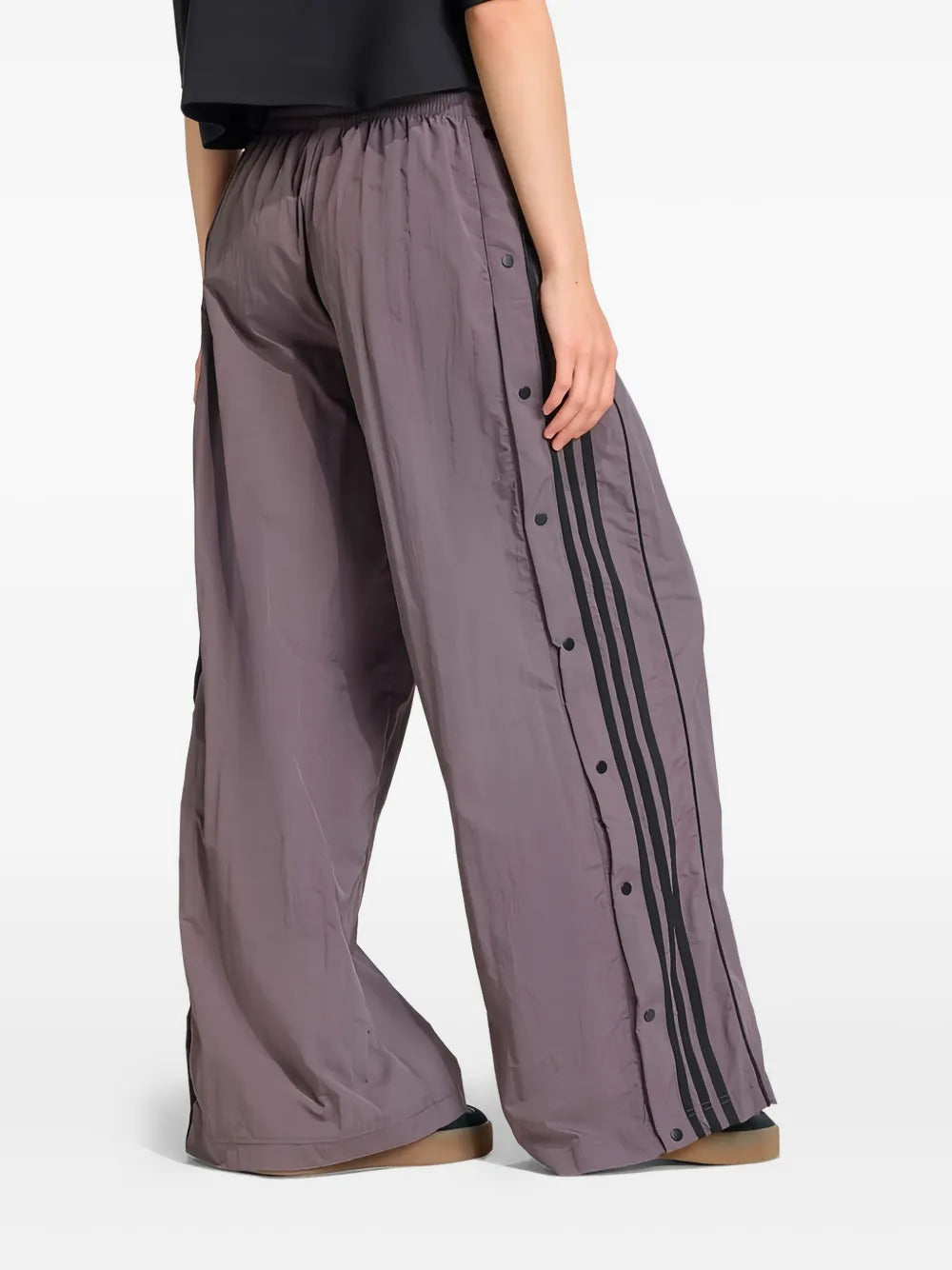 adidas stripe palazzo trousers