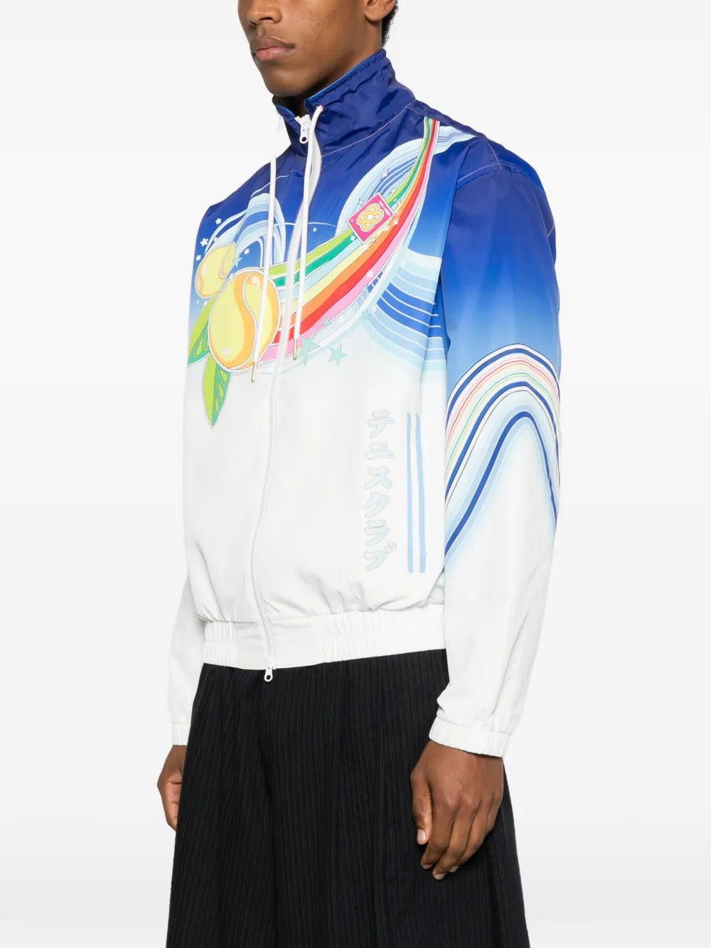 Casablanca  graphic-zipped jacket