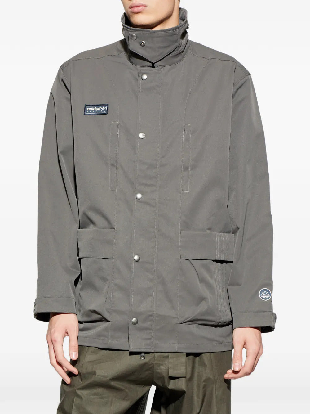 adidas Merkland SPZL logo-patch jacket