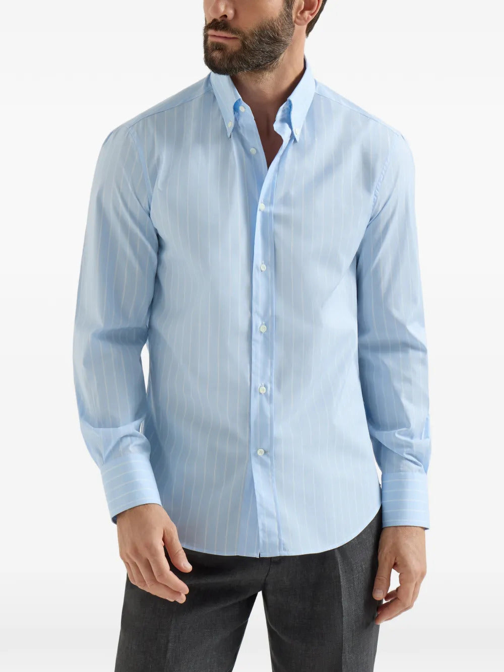 Brunello Cucinelli striped shirt