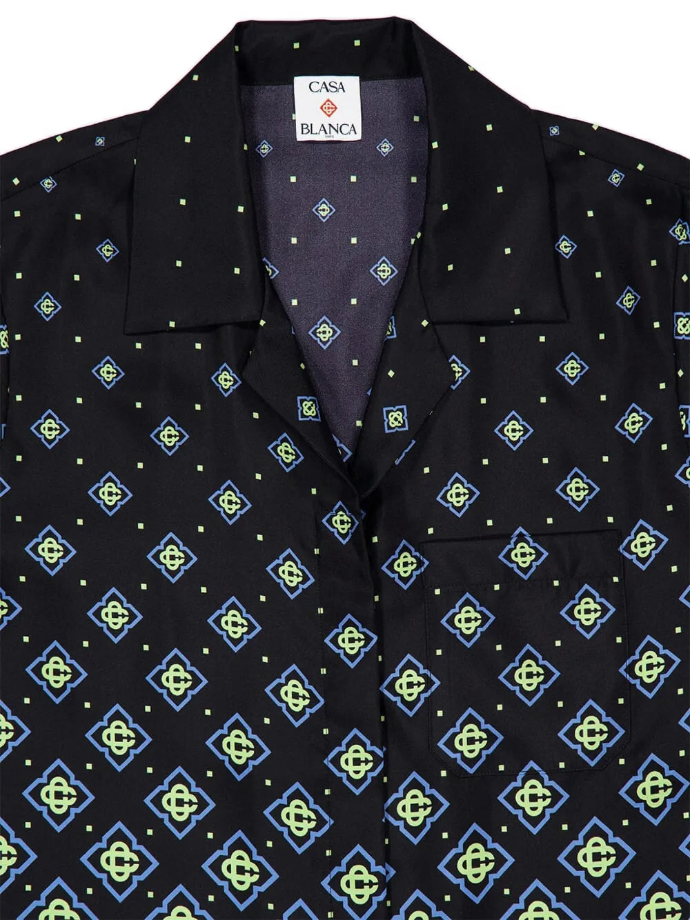 Casablanca  monogram silk shirt