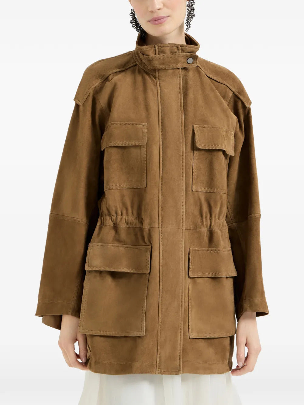 Brunello Cucinelli  snap-fastening jacket