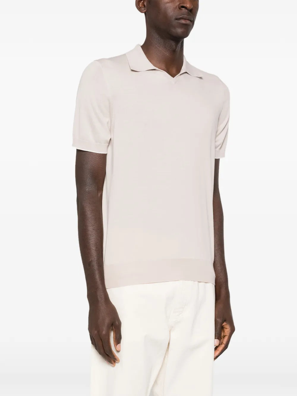Brunello Cucinelli knitted cotton polo shirt