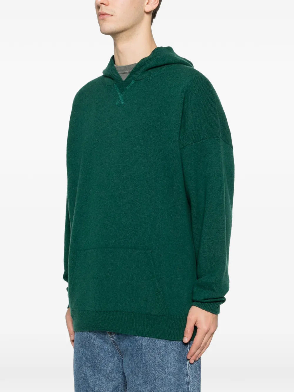 AMARANTO wool hoodie - Image 3