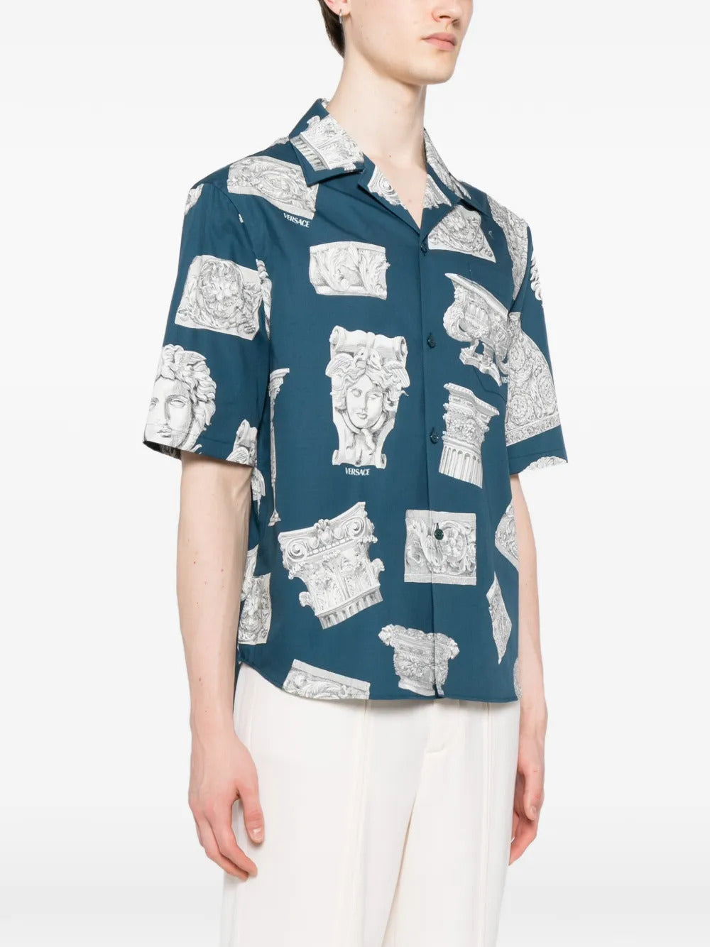Versace cotton poplin shirt
