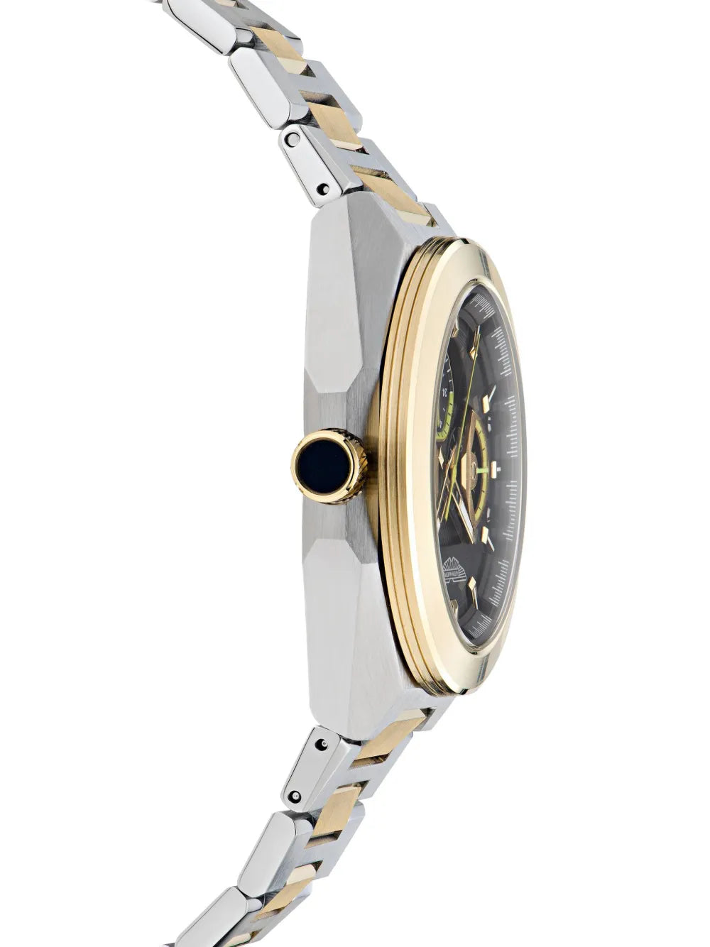 Aston Martin Watches  Two Tone Black Dial 42mm Watch