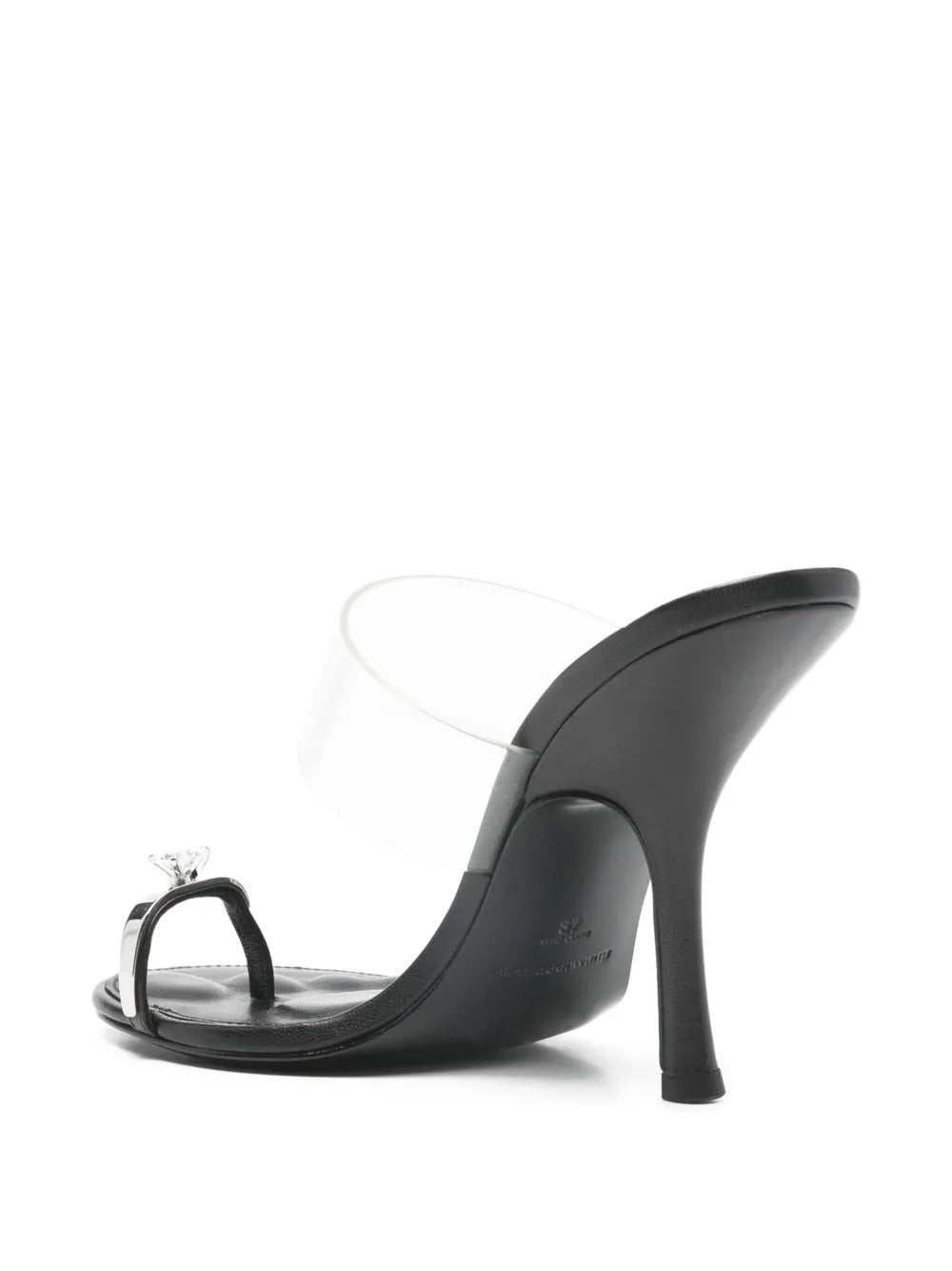 Alexander Wang  Bianca clear band heeled pumps
