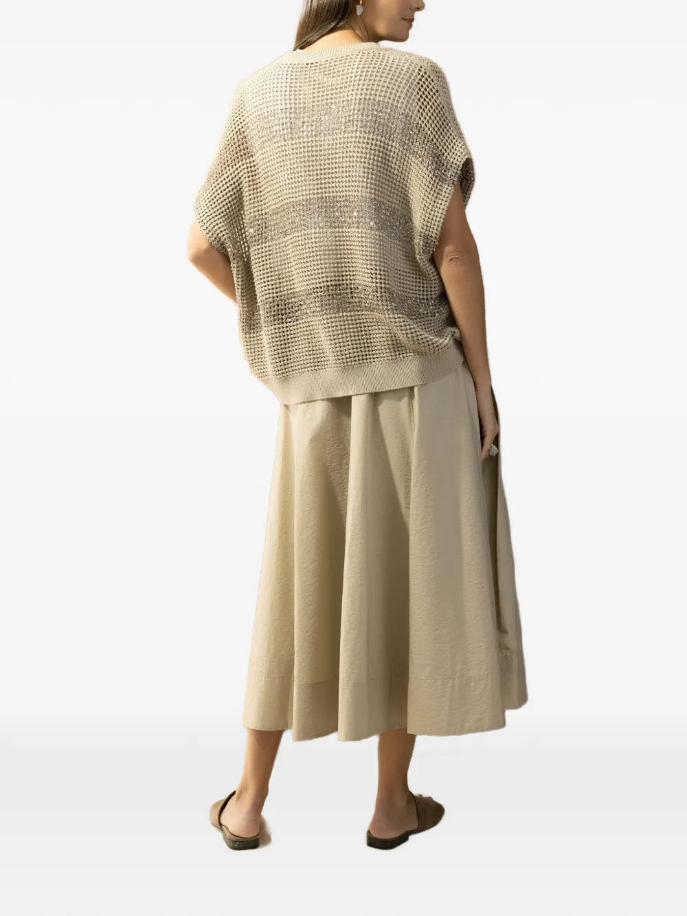 Brunello Cucinelli  stripe-pattern crew-neck T-shirt