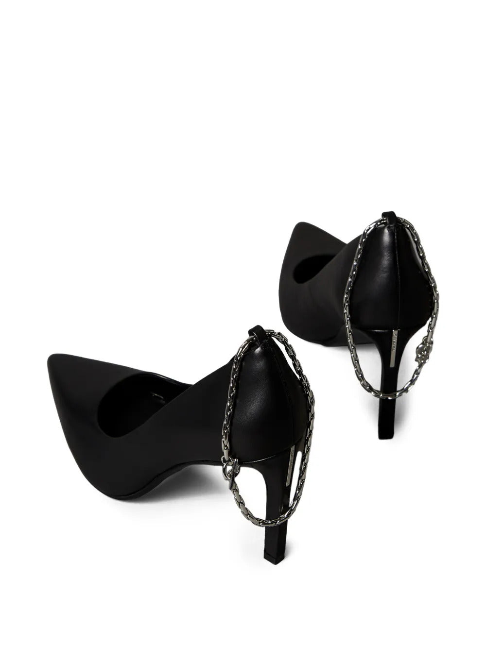 Calvin Klein  chain-embellished pointed-toe pumps